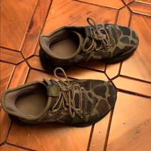 Camo theme boys Addidas sneakers
